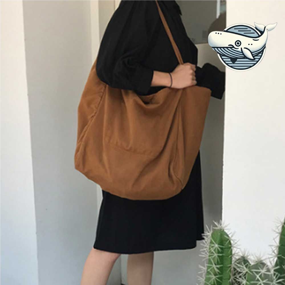 대용량 멀티 숄더백 심플 캔버스 패션 에코백
