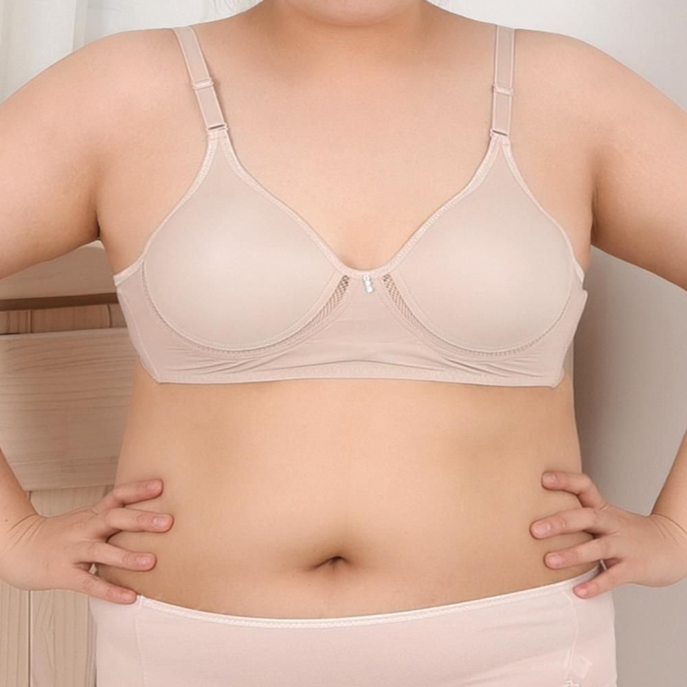 홑겹 메쉬 빅브라 브라 여자브라 빅사이즈 E컵