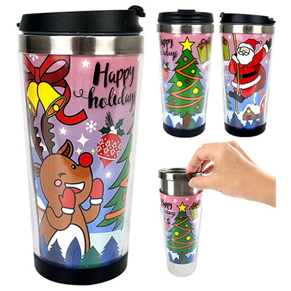 만들기대장 DIY스텐레스 텀블러만들기 크리스마스B형