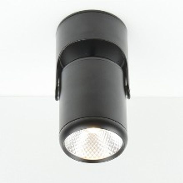 LED 에코 코이 4인치 COB 10W 원형 직부등 블랙 플
