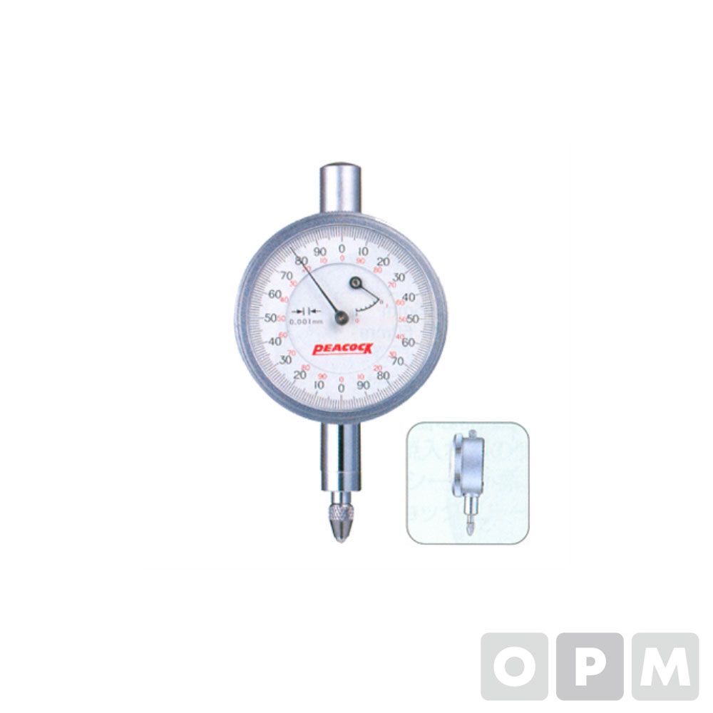 피코크 다이얼게이지 소형 1mmx0.001 1EA