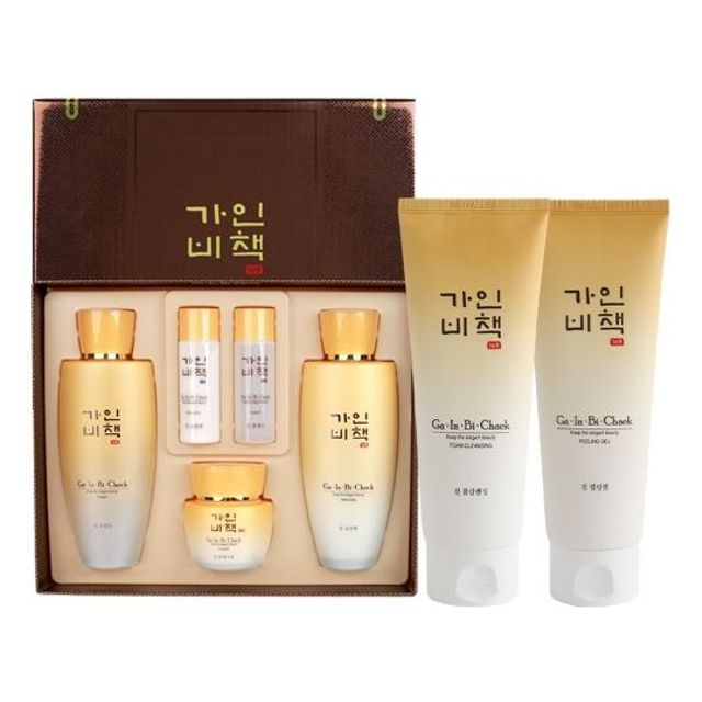 가인비책 진 3종세트 + 폼클렌징150ml + 필링젤 150ml