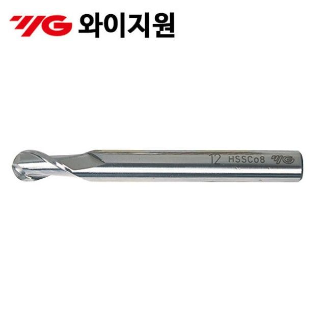 와이지원-3016437 2F 일반볼엔드밀/2.0mm(1R)/6파이