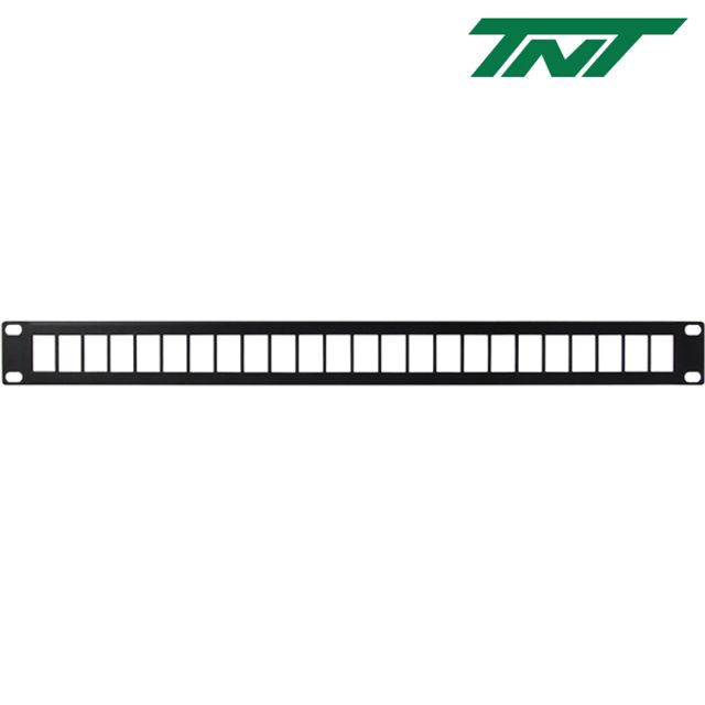 24포트 멀티미디어 모듈 마운팅 판넬(1U)