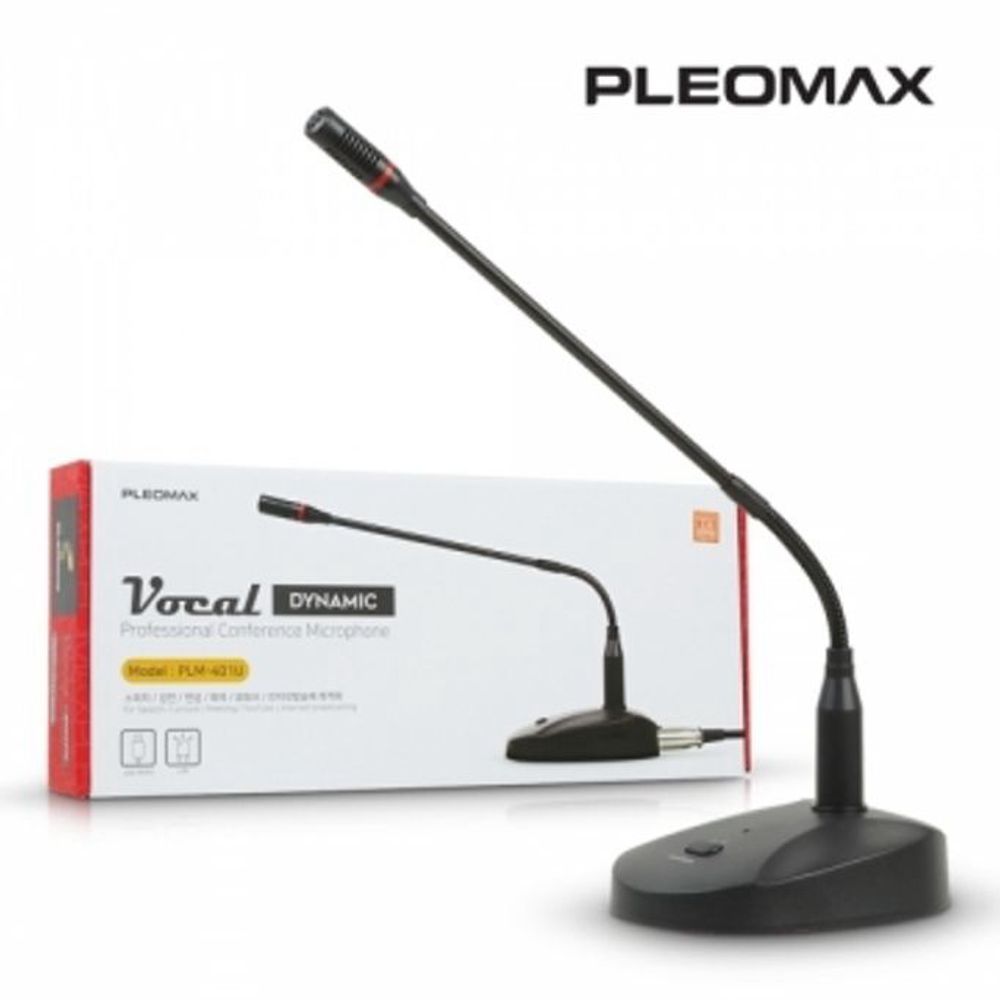 PLEOMAX PLM-401U 구즈넥 스탠드 마이크