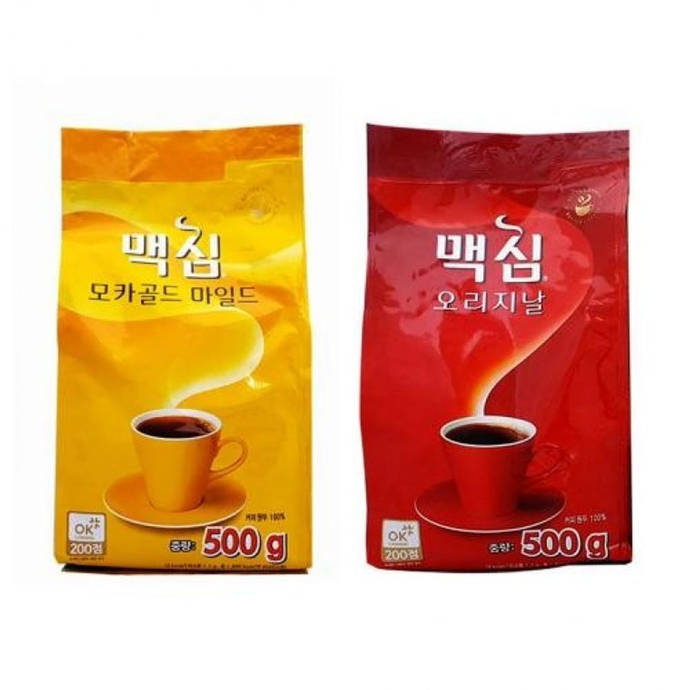 DE 동서 맥심 커피 500g 오리지날 마일드 알커피