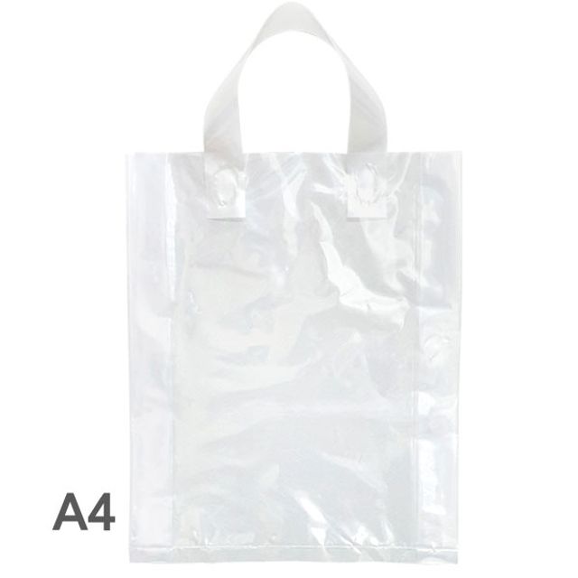 아이티알,NE A4 투명 끈손잡이봉투(50매입) 비닐봉투 쇼핑백 팬시