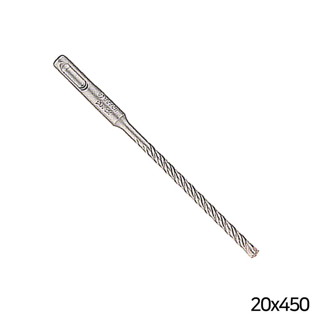 보쉬 SDS PLUS 5X 4날 햄머드릴비트 20x450mm