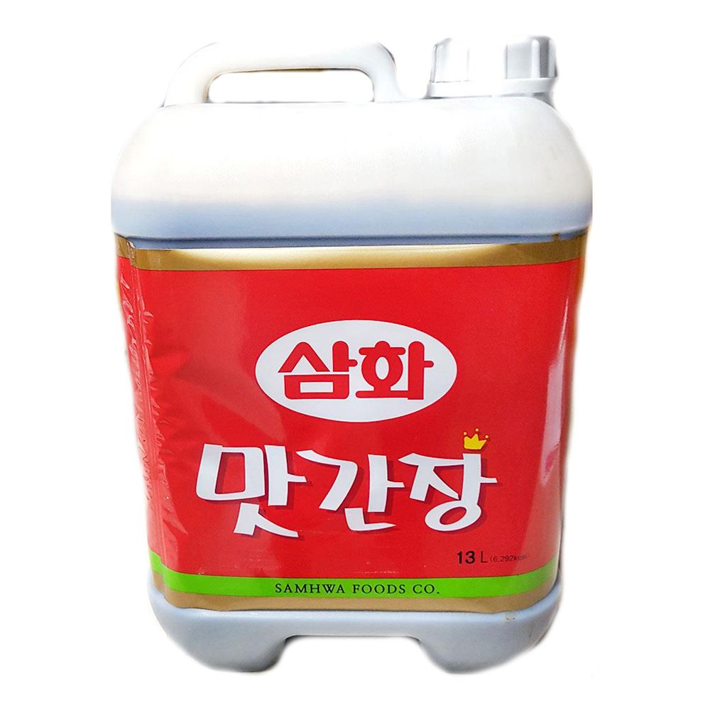 삼화식품 간장 맛간장 말통 13L