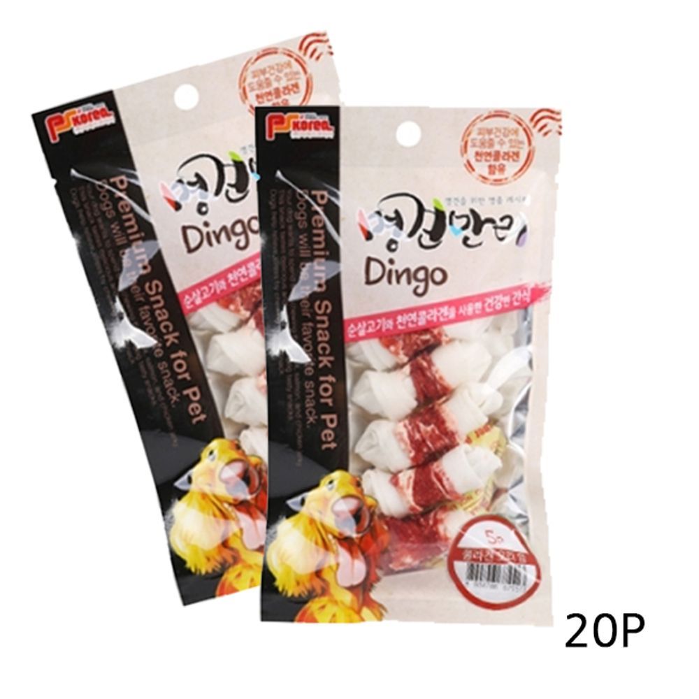 강아지 콜라겐 명견만리 일상 오리껌 5개입 20P 애견