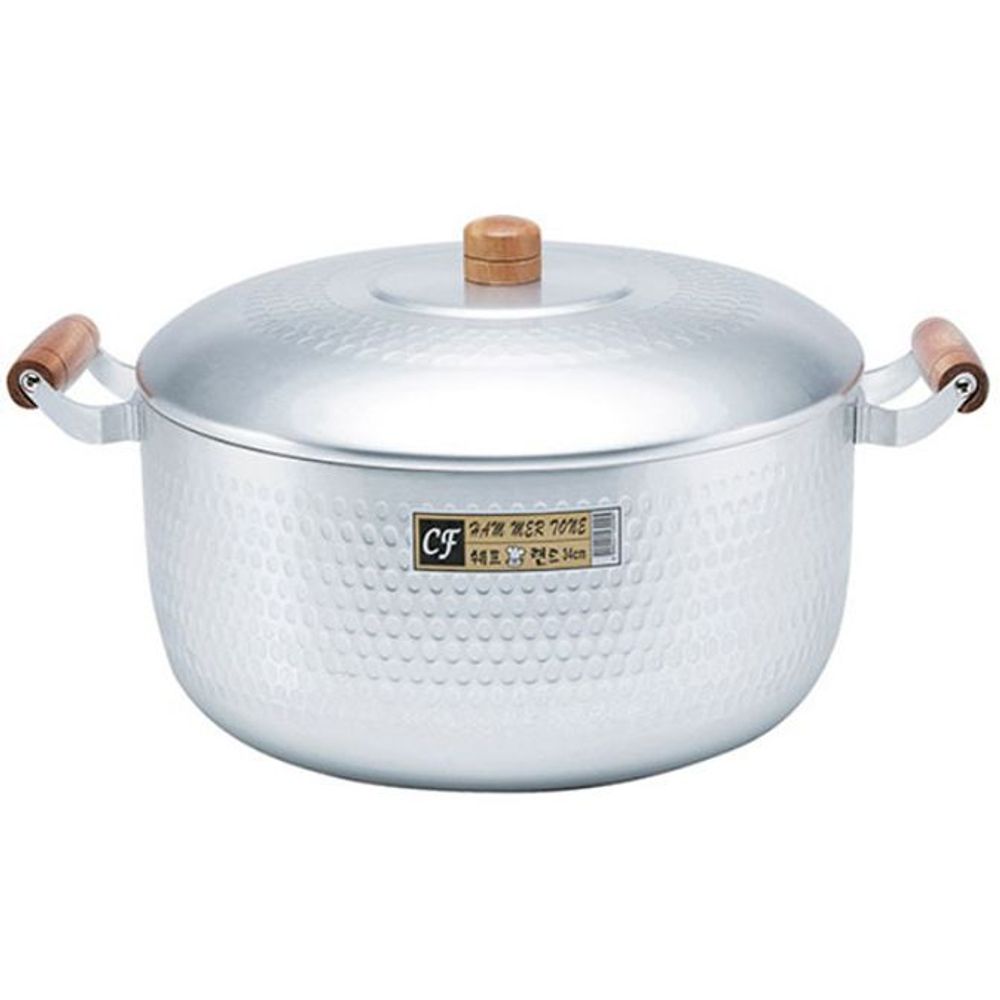 국산 양수 냄비 곰보 함마톤 찌게 라면 냄비 16cm