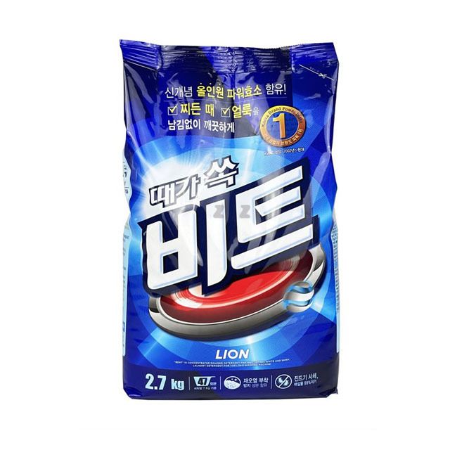 분말세제 2.7kg 세탁 빨래 가루