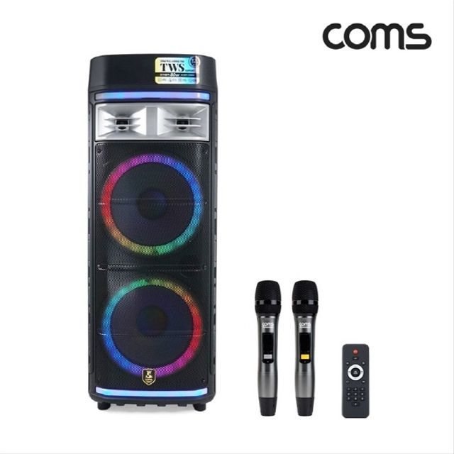 UHF 이동식 스피커 앰프 무선 블루투스 순간 CR500