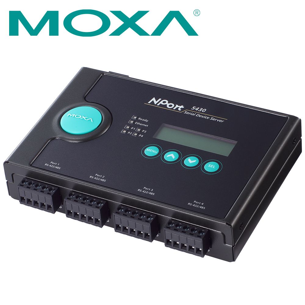 MOXA NPort 5430 4포트 RS422 485 디바이스 서버