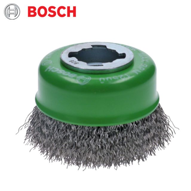 BOSCH X-Lock 컵브러쉬 스테인레스용 75mm