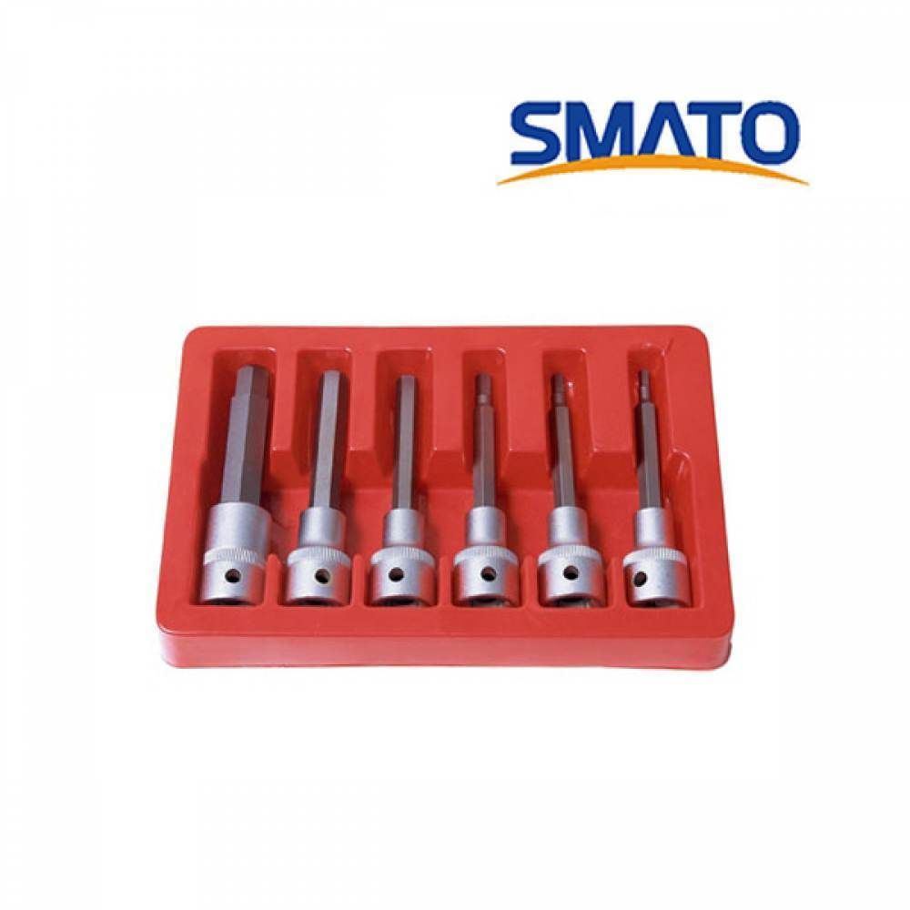 스마토 6각빗트 소켓 세트 100mm 6pcs 비트소켓