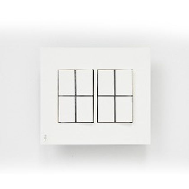 제닛 1로 4구 스위치 화이트 ABB