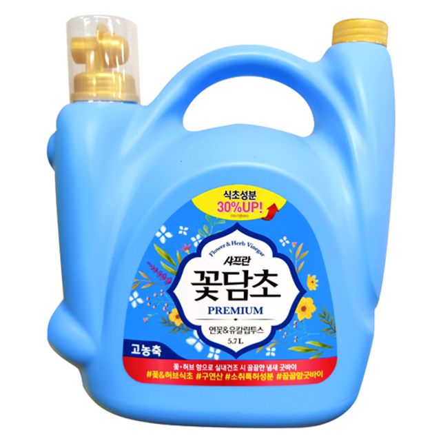샤프란 꽃담초 연꽃 유칼립투스 섬유유연제 5.7L