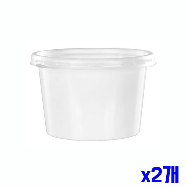 국용기 x2개 배달용기 일회용 350ml 다용도 일회용용