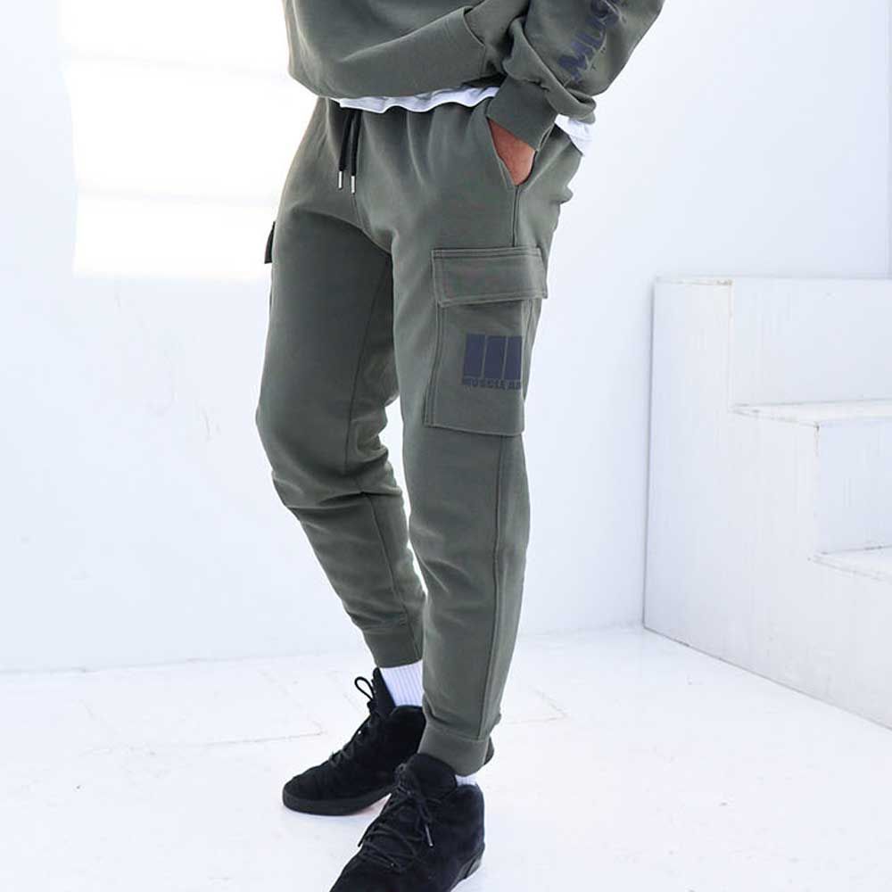 남성 머슬 핏 헬스장 피트니스 캐주얼 데일리 긴 바지