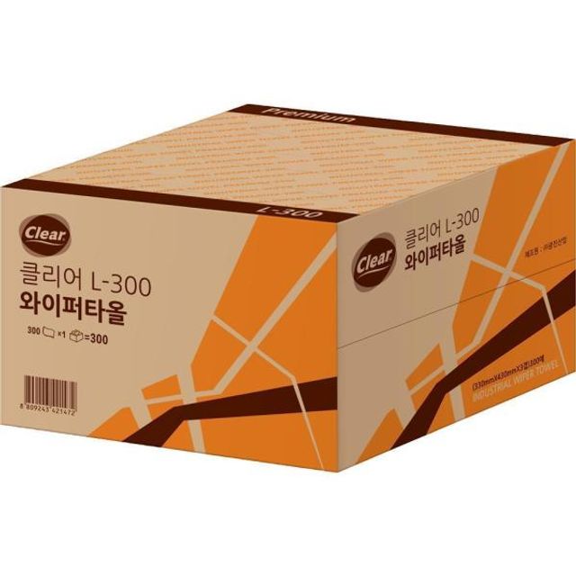 138135 클리어 산업용와이퍼 타올 L-300