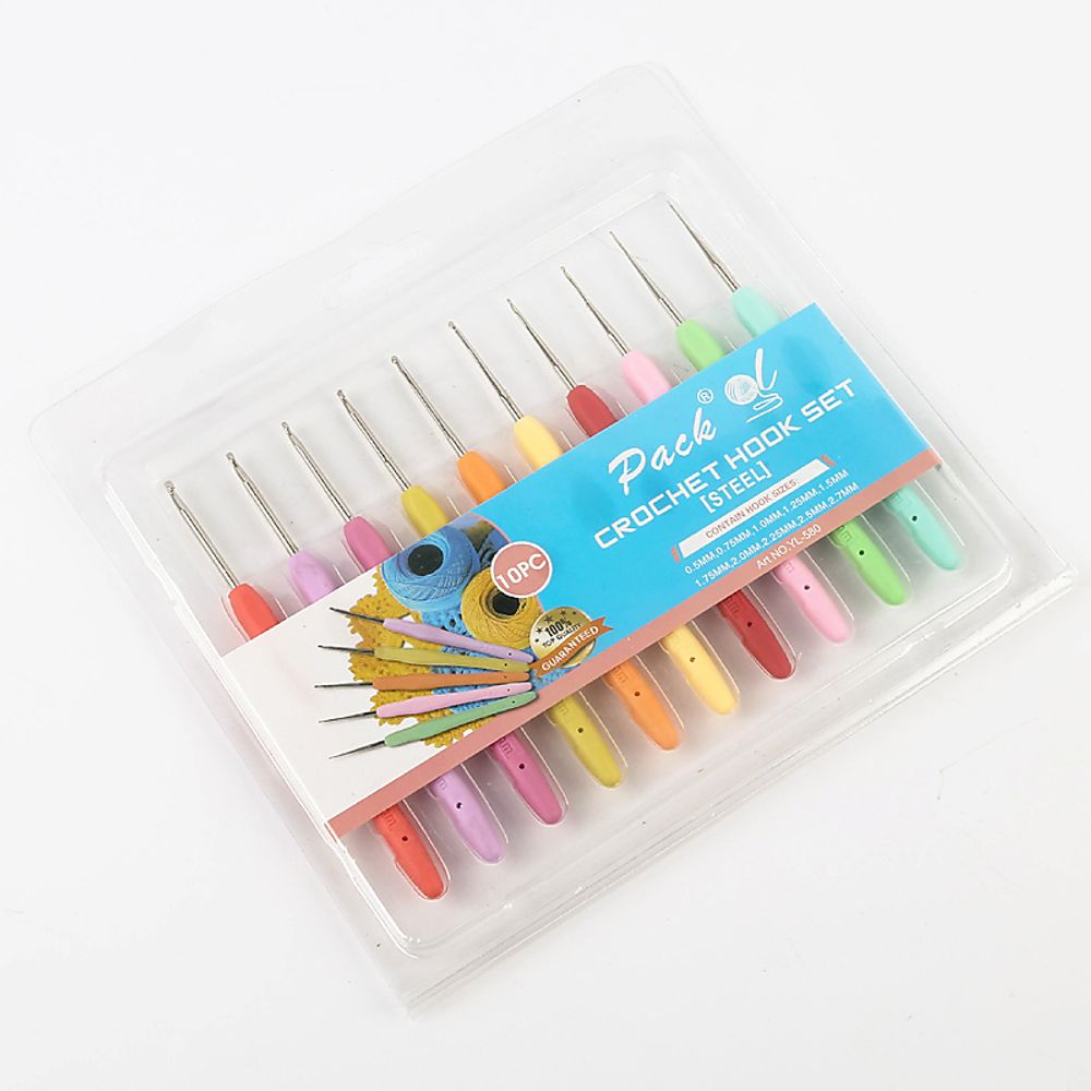 코바늘 10종세트 모사용 뜨개질 바늘 DD-12281