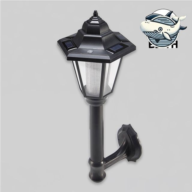 태양광 벽부등 정원 조명 육각형 LED