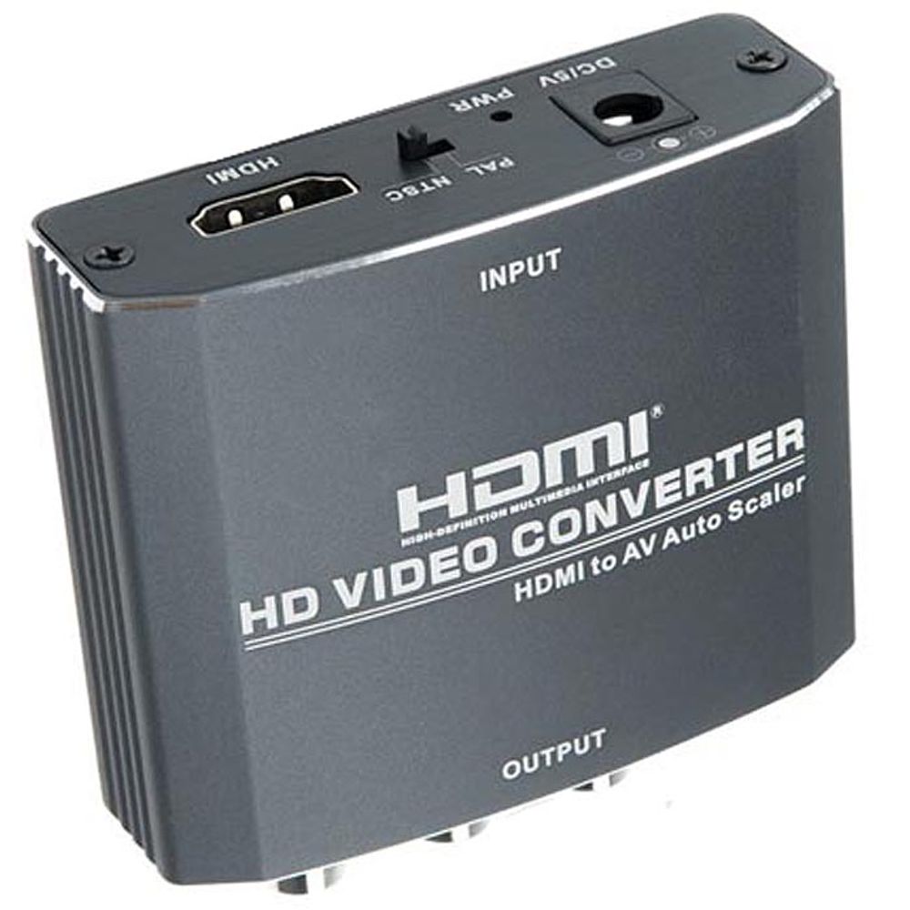 HDMI to AV 컨버터 HDMI 3RCA 오디오 스테레오 3.5m