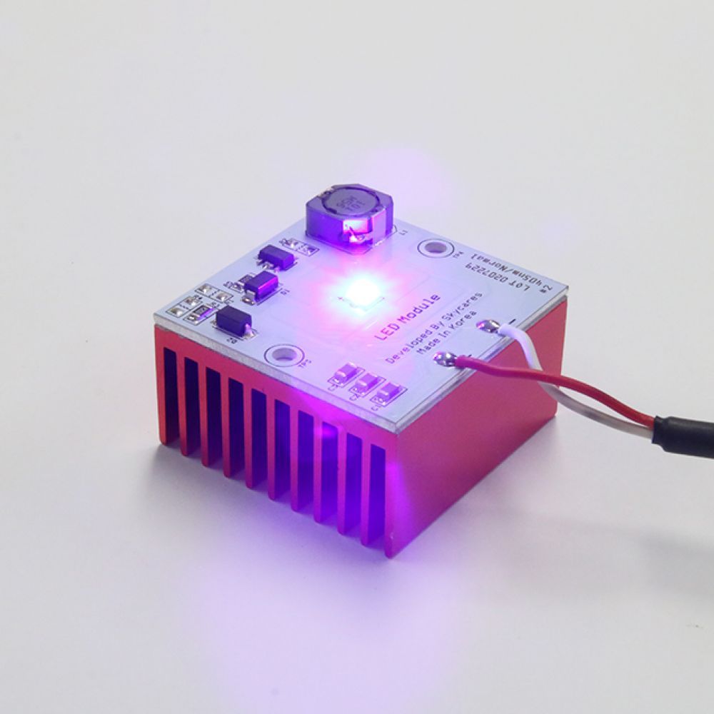 UV LED 모듈 405nm 자외선 치료