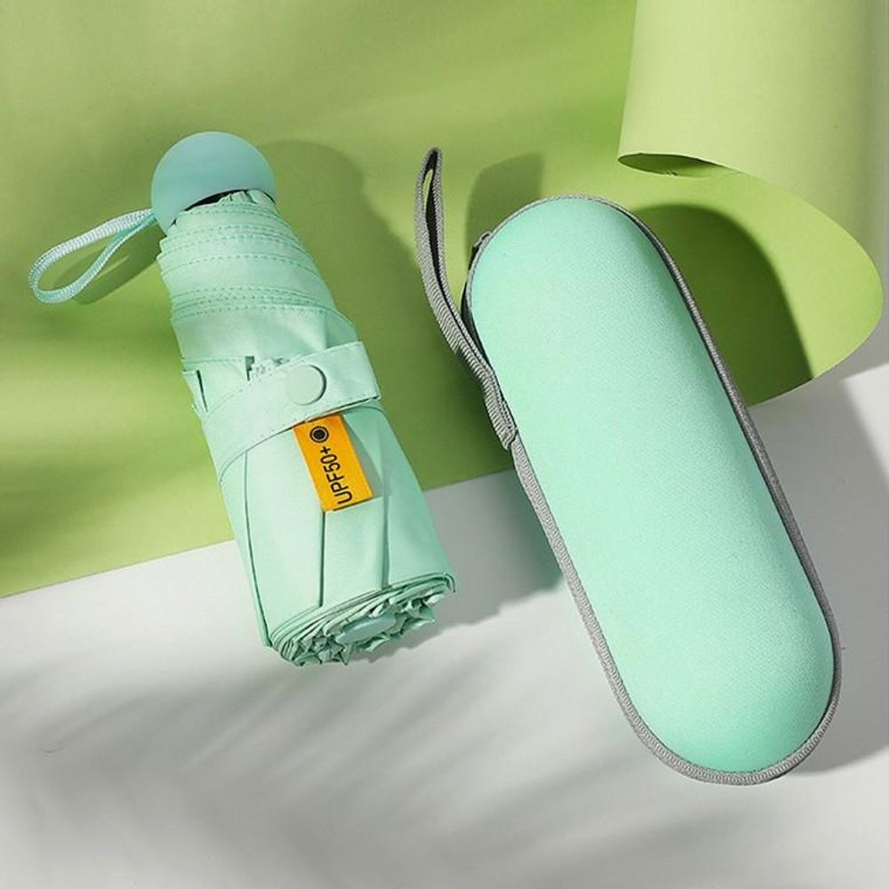 올시즌 캡슐 UV차단 5단 양산겸 우산 여름 경량우산