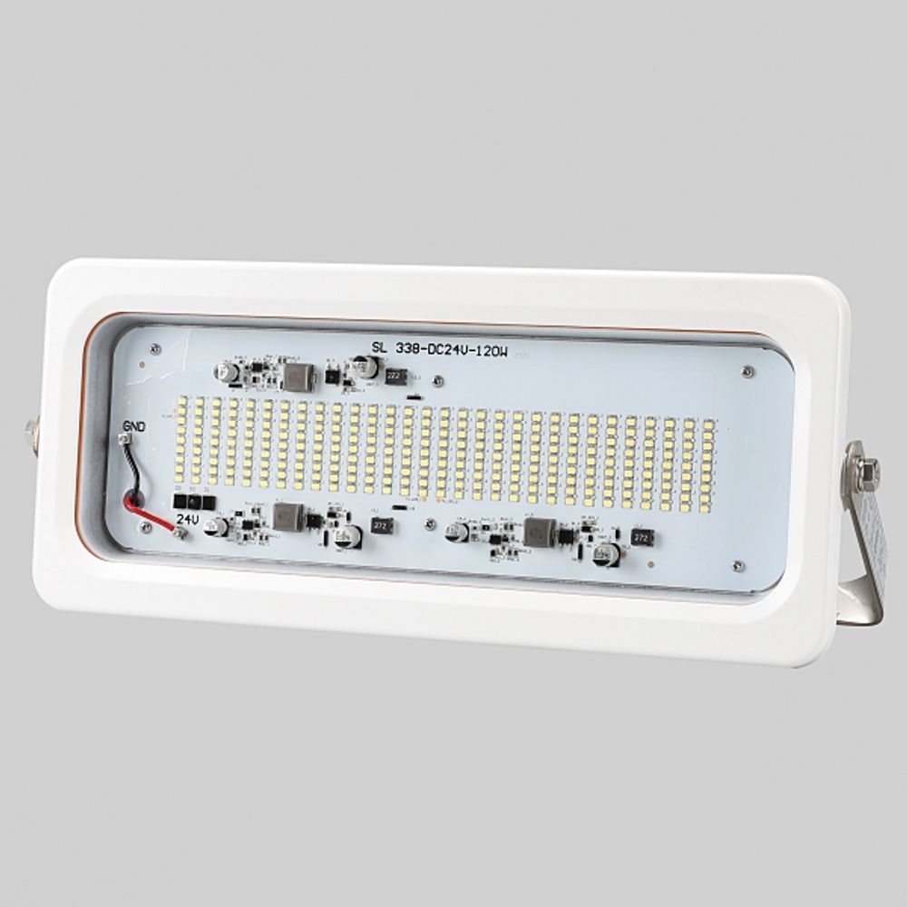 선박용 DC LED 투광기 DC 24V 120W 화이트 주광 X8