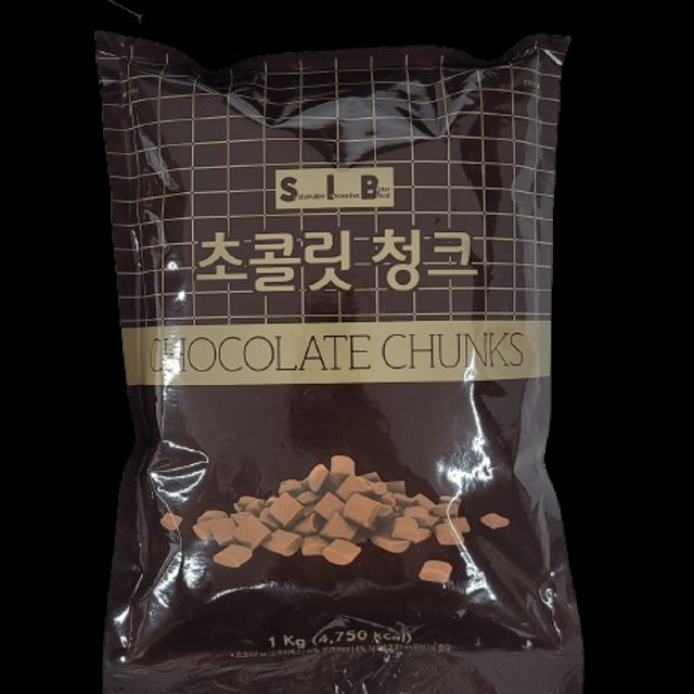초콜렛만들기 쿠키만들기 초코칩 청크 초콜렛 1kg