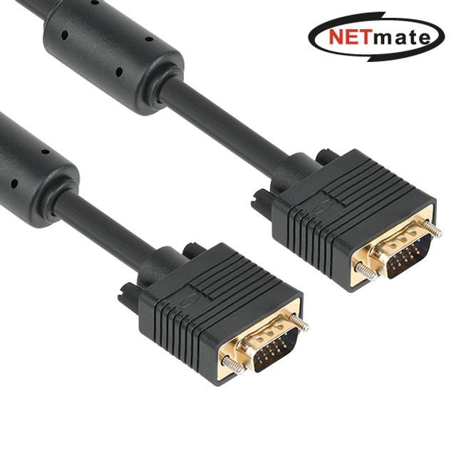 NETmate RGB 모니터 VGA 케이블(3+9) 50M