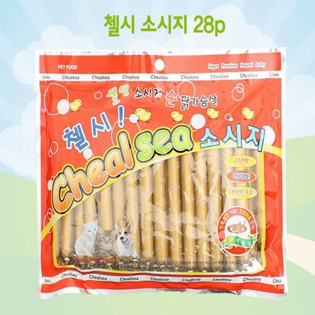 대형견 특급영양공급 애견소세지 28P x5개