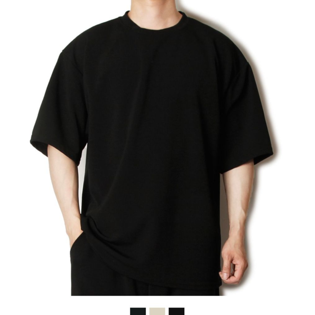 편한 오버핏 남자여름티셔츠 데일리룩 반팔티 스