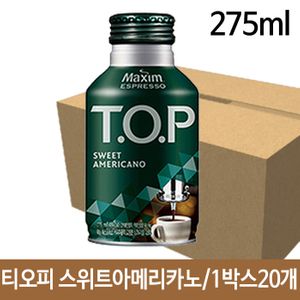 아이티알,LZ 티오피 스위트아메리카노 캔 TOP 커피 20개