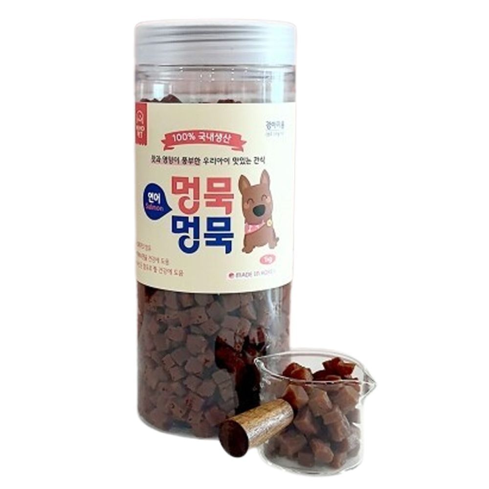 강아지 소프트 져키 스타일 연어 1kg 추천 한입 영양