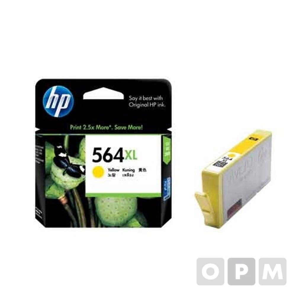 HP 잉크 CB325WA(NO.564XL)/노랑/750매/1EA