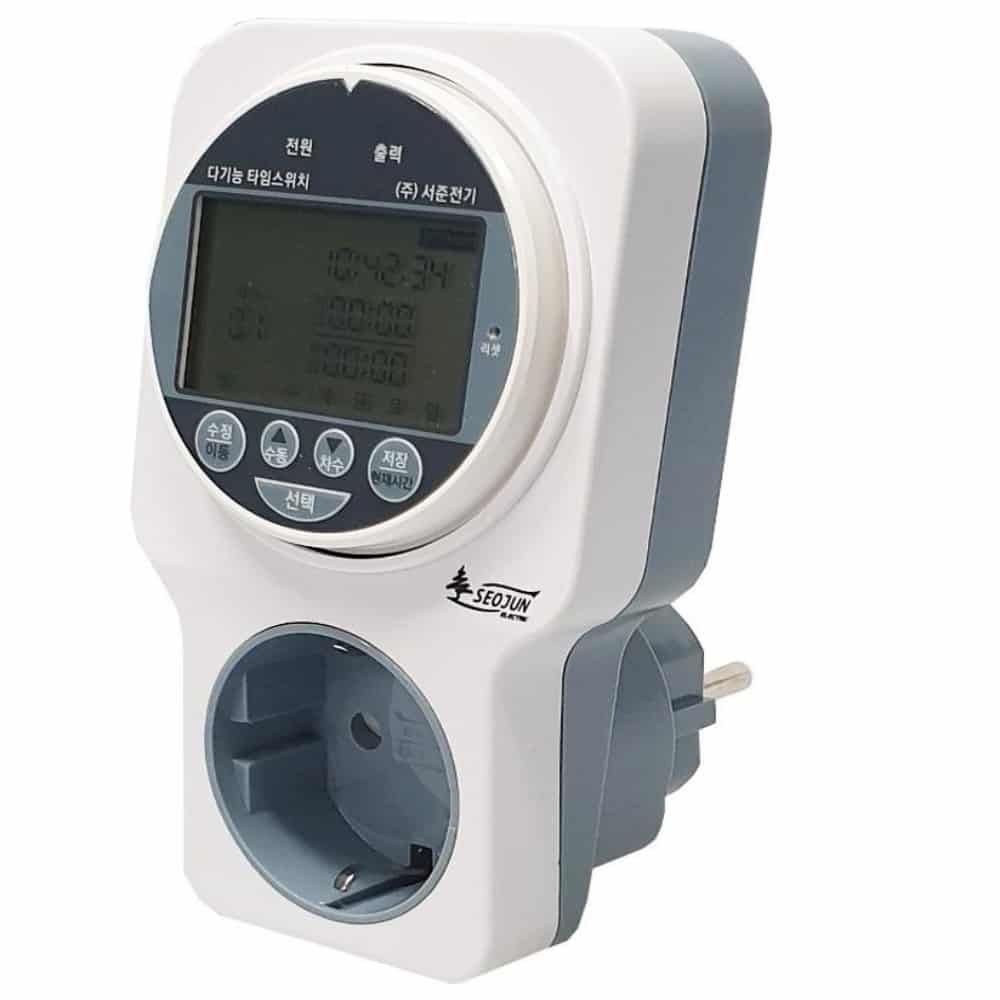 다기능 디지털 절전타이머 전기타이머 전기절약기