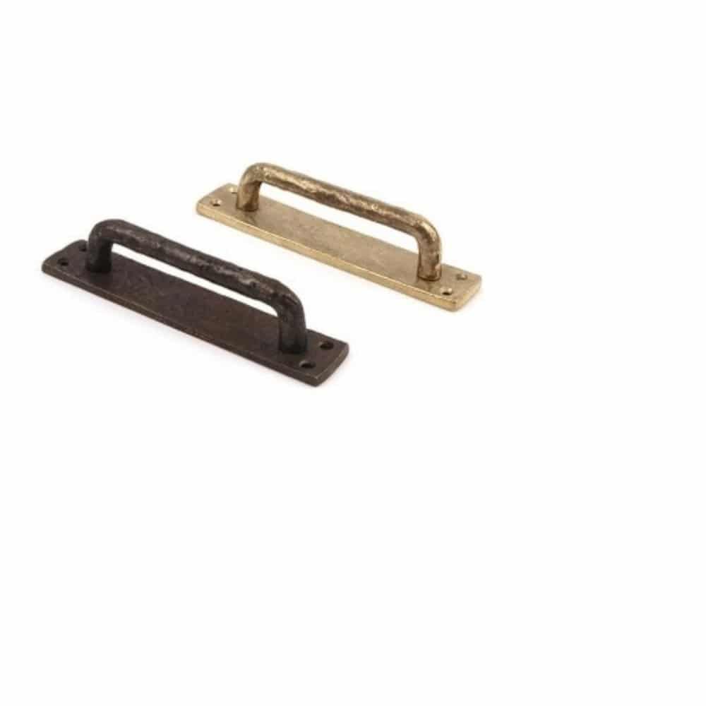 2구주물손잡이 베이직황동주물판 서랍장손잡이 신발장손잡이