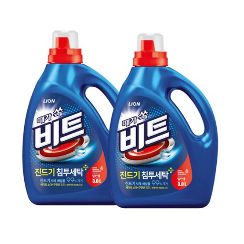 비트 진드기 침투세탁 일반용 액상세제 3L 2개