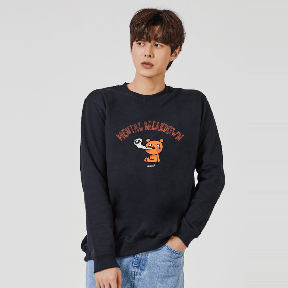 키밍 멘붕 맨투맨 후드티 그래픽