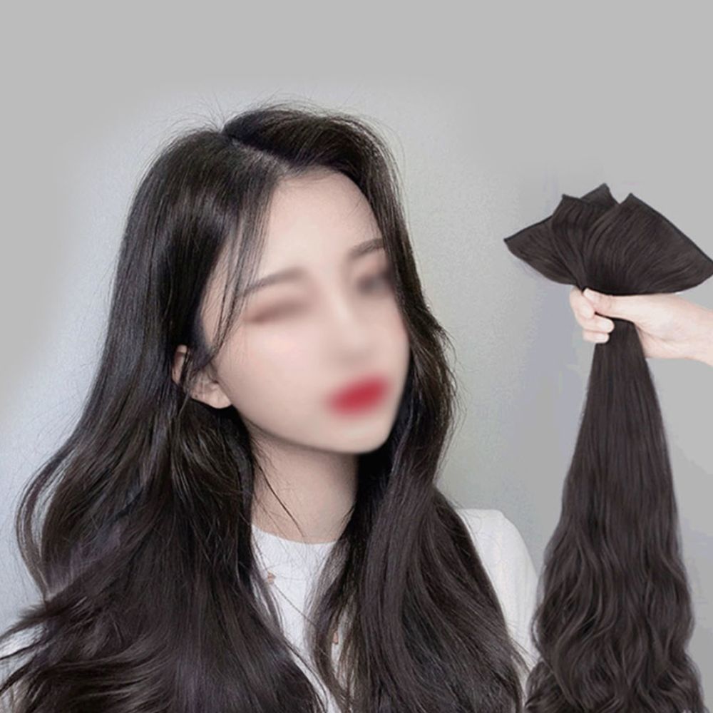 헤어 부분가발 붙임머리 기본 여성가발 데이 3개입