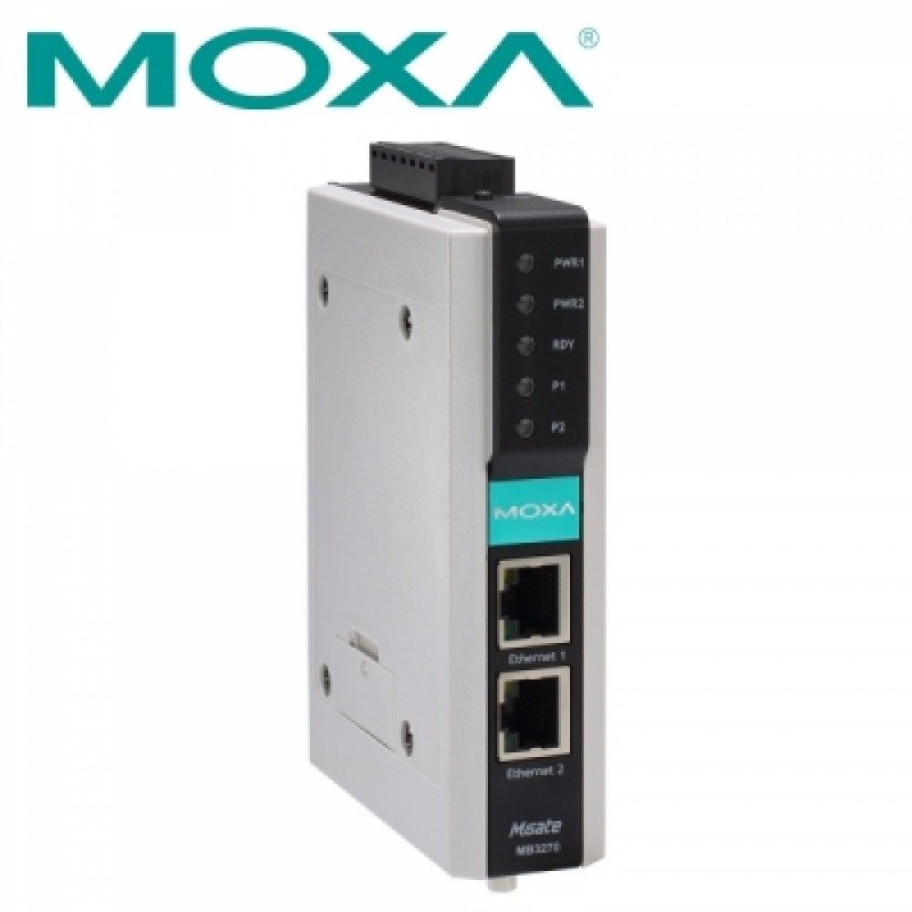 MOXA MGate MB3270 2포트 Modbus RTUJSASCII to TCP