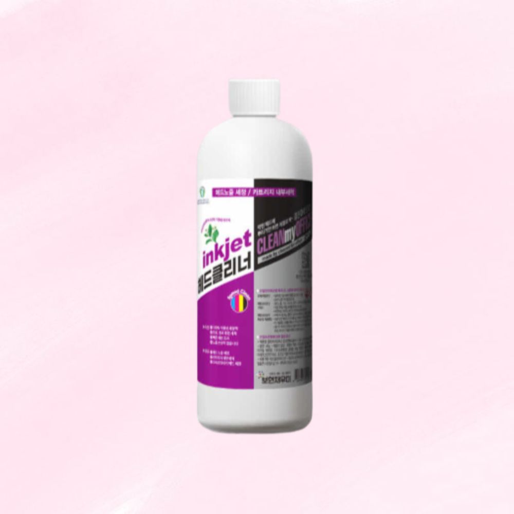 보현채우미 잉크젯 프린터헤드 클리너 500ml 병