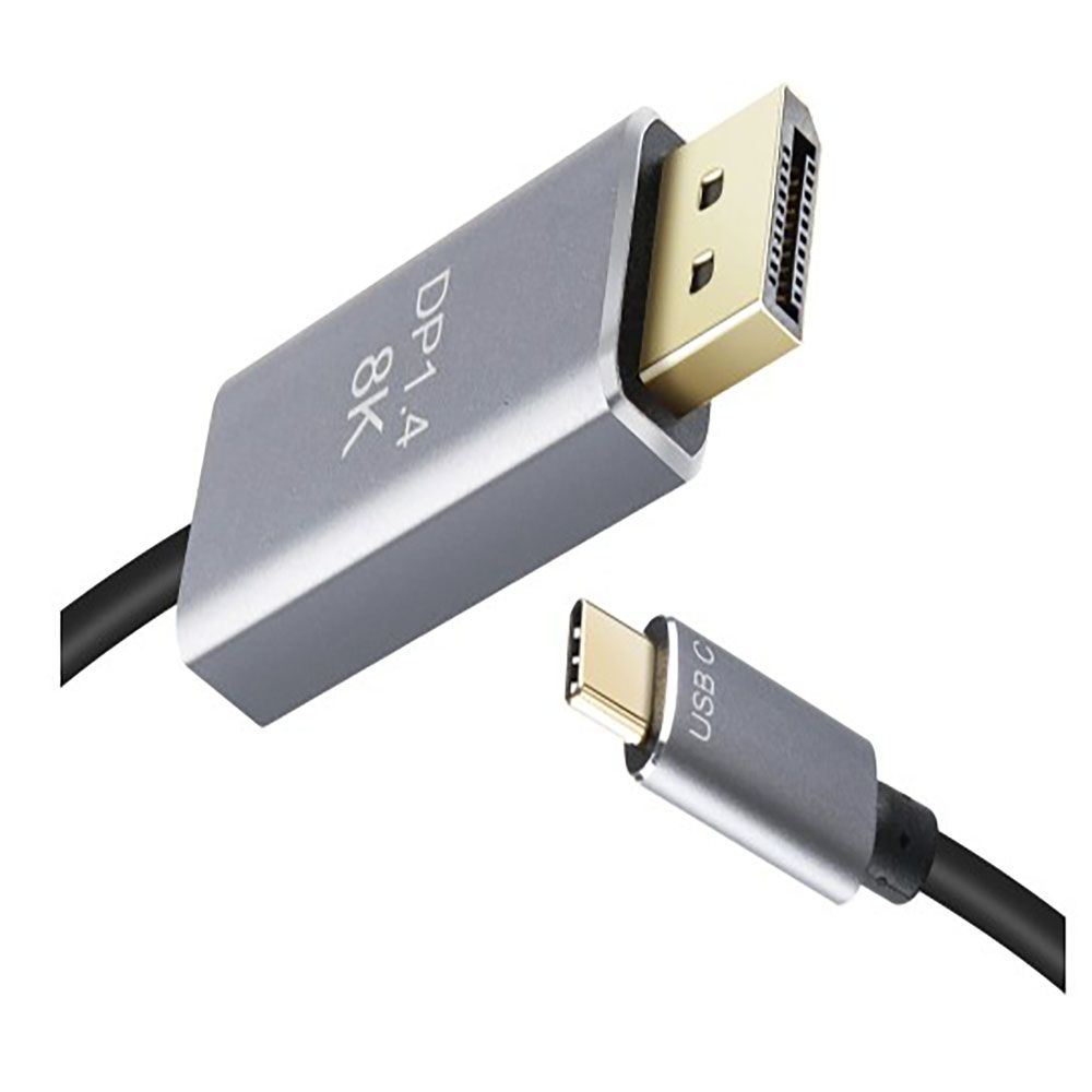 Coms USB 3.1 타입 C to 디스플레이포트 변환 케이블