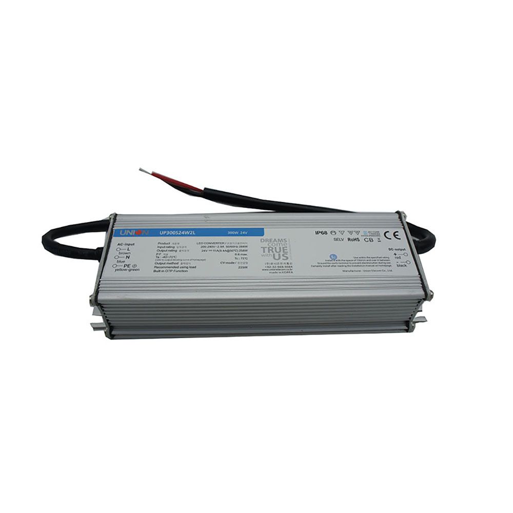 유니온 정전압 방수형 LED 컨버터 SMPS 300W