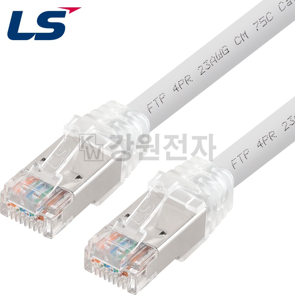 LS전선 6AF20G CAT.6A F/UTP 랜 케이블 2m (그레이)