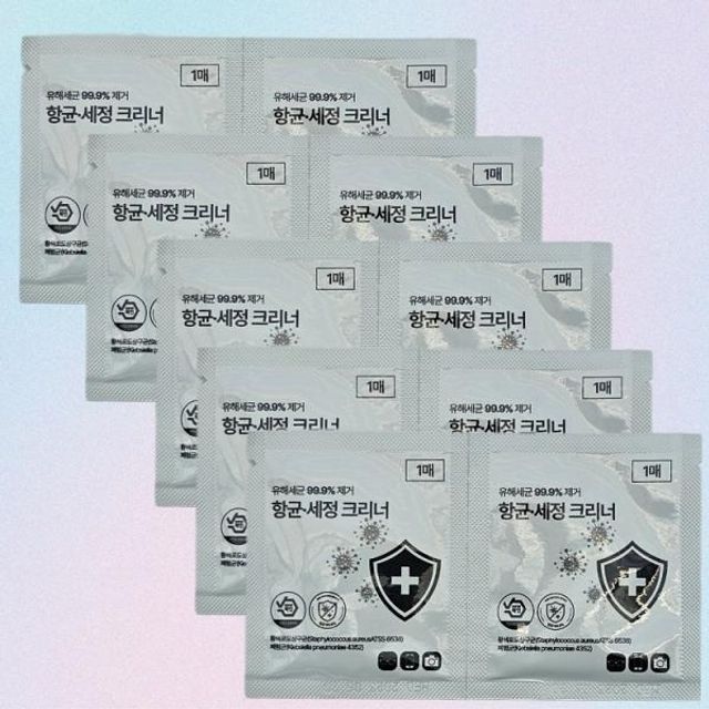 500매 일회용 안경닦이 모니터 핸드폰 키보드크리너