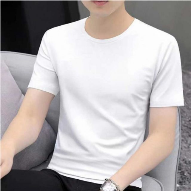 캐주얼 티셔츠 라운드넥 기본 면티 데이 남자